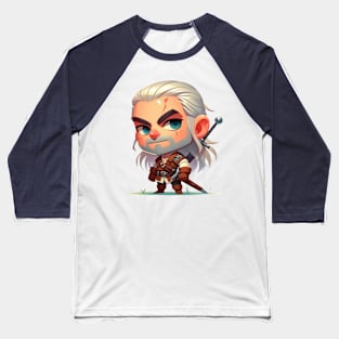 Cute Witcher Baseball T-Shirt